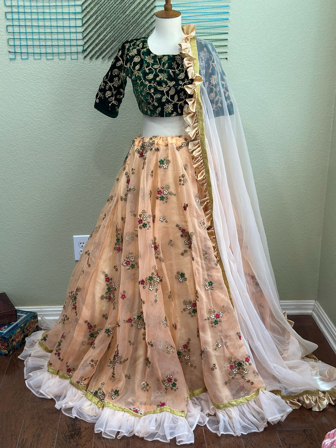 Designer Lehenga Halfsaree Langavoni
