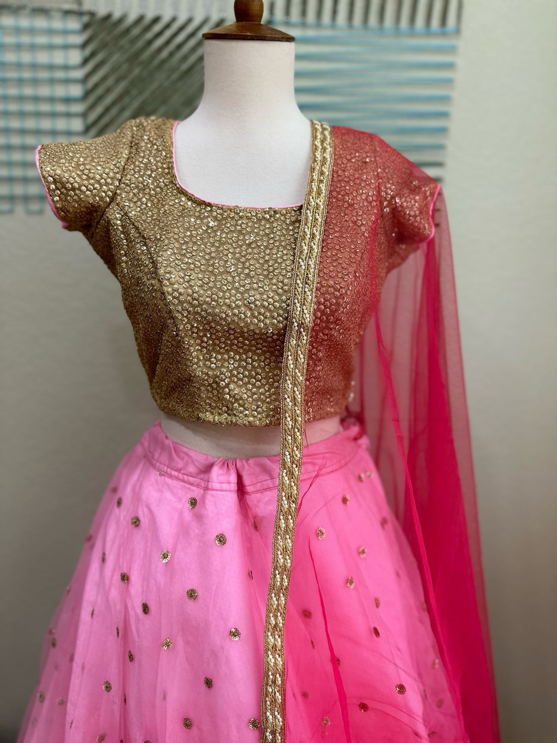 Designer Lehenga Halfsaree Langavoni