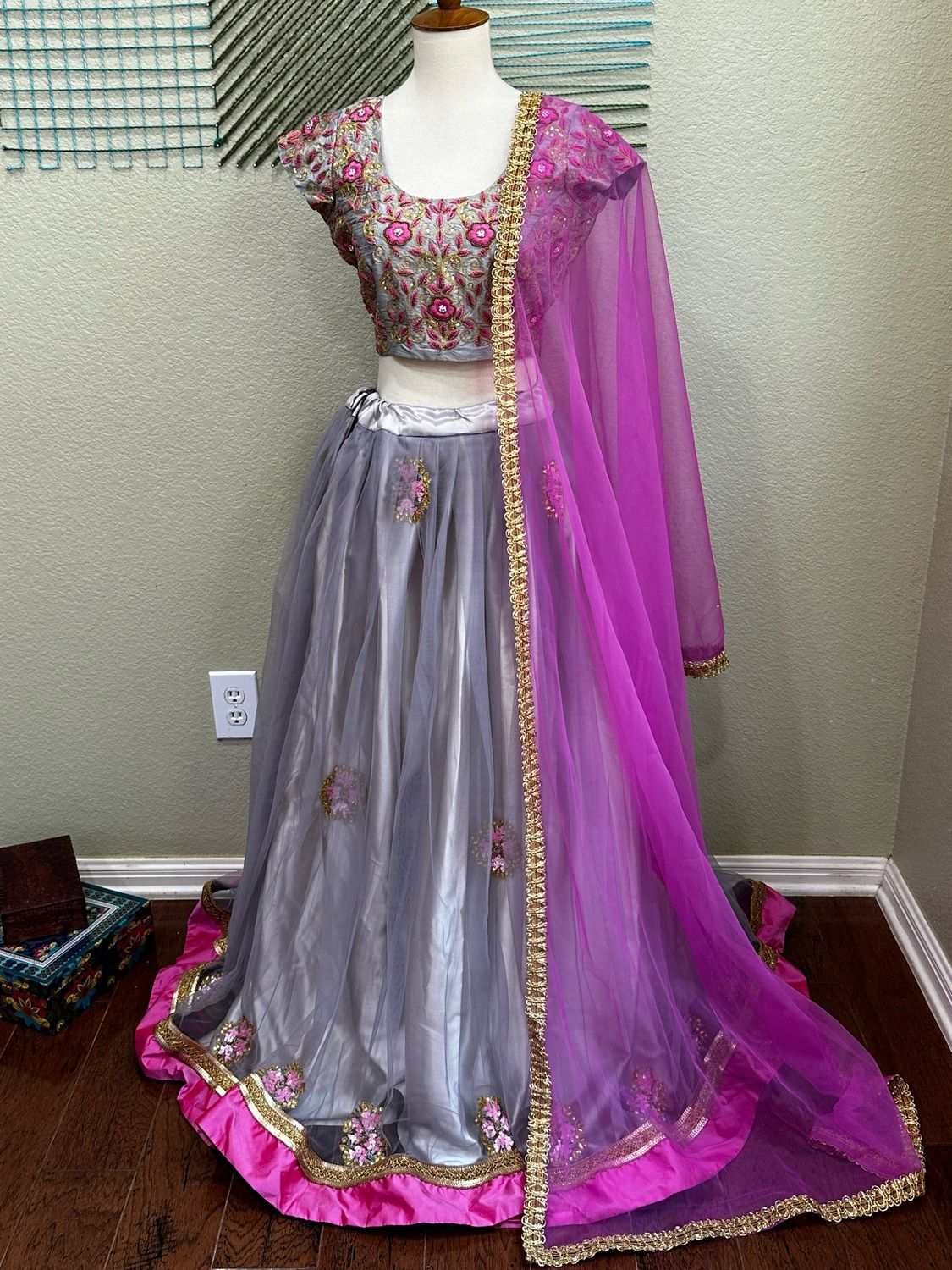 Designer Lehenga Halfsaree Langavoni