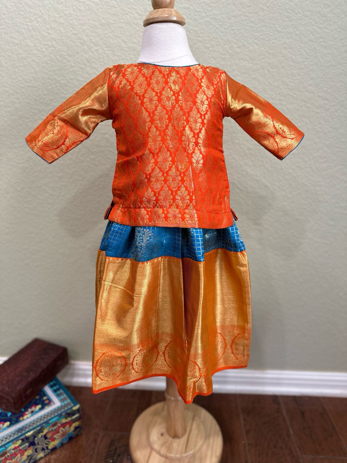 Kids Kanchi Pattu Pavada [2-3 Years]