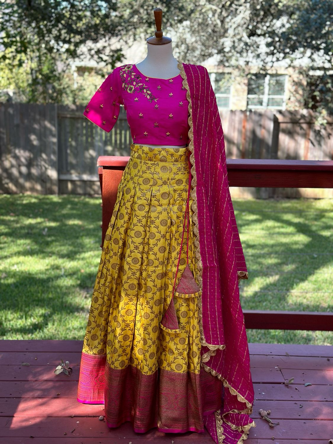 Kanjivaram Lehenga Halfsaree Langavoni
