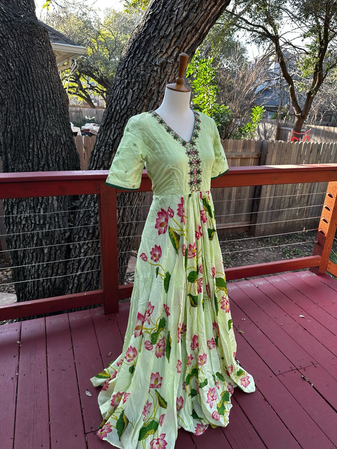 Floral Design Dress