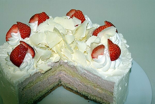 Erdbeer Sahne Torte