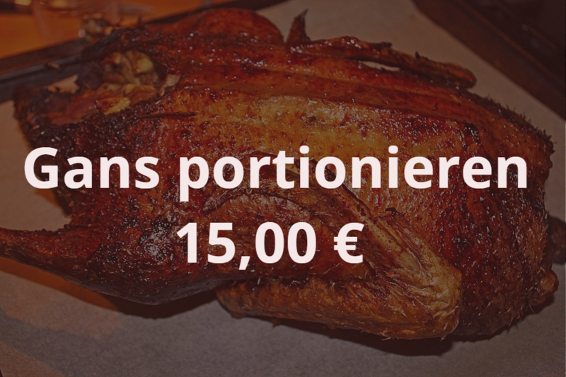 Eine Gans zerlegen 14.11.25 - 25.12.25