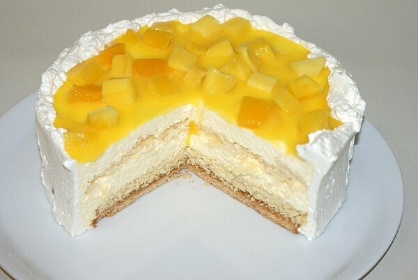 Mango Torte