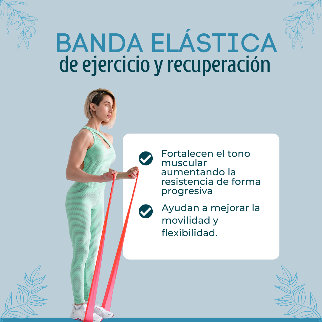 Banda elástica de ejercicio y recuperación 1.75cm