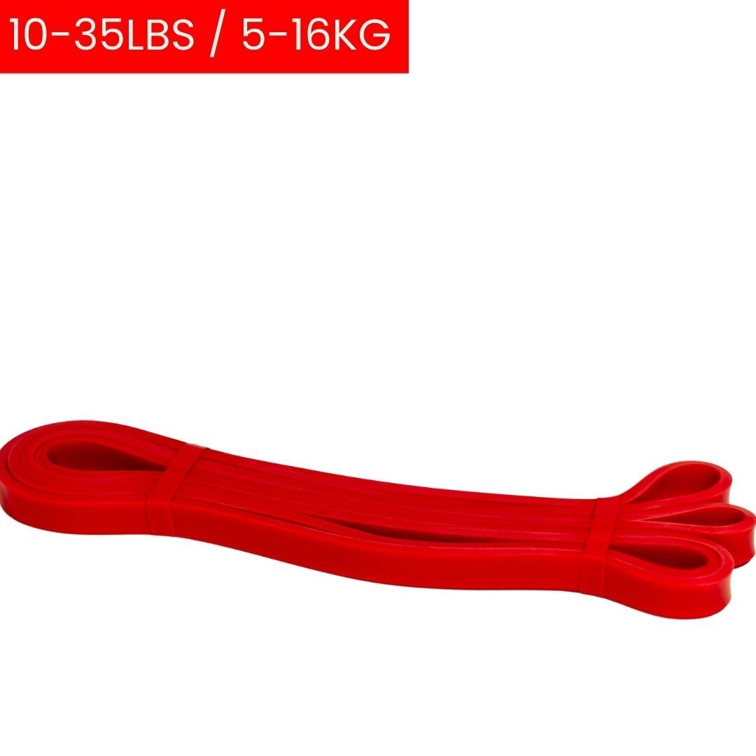 Banda elástica de resistencia Roja 10-35lbs