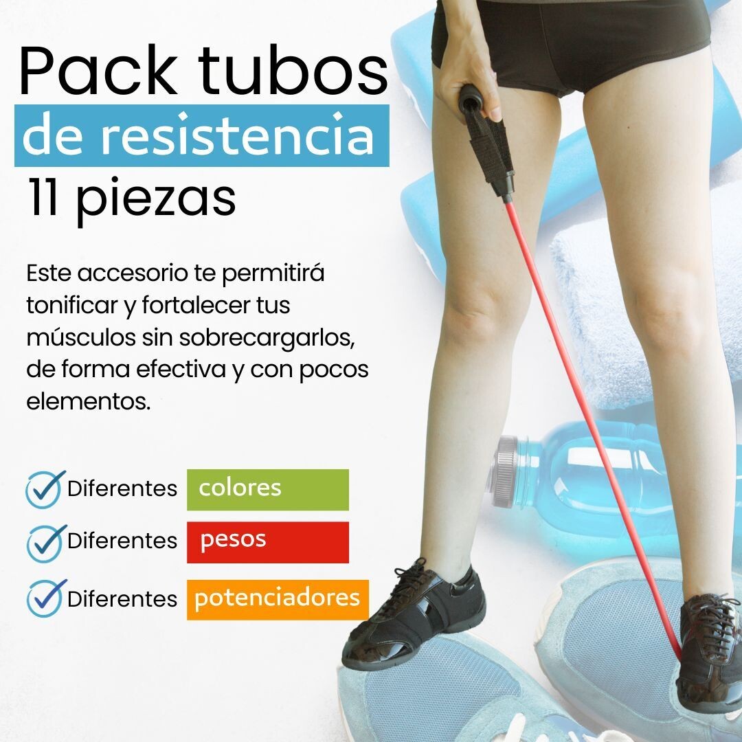 Set de Tubos Multiresistencia 11 piezas