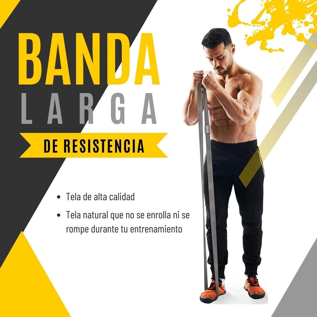 Banda larga de resistencia de tela