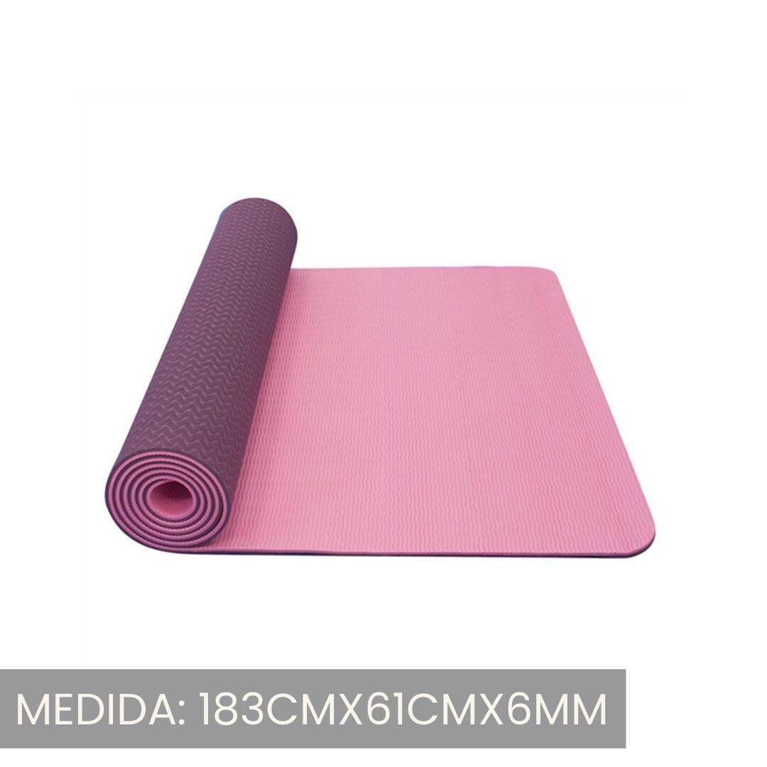 Mat- Yoga/pilates 6mm de goma eva colores