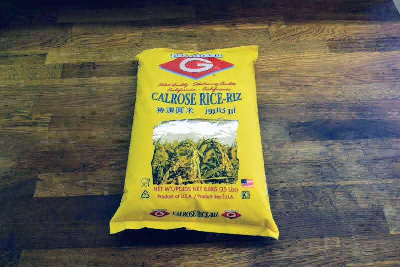Premium Calrose Rice - 15lbs
