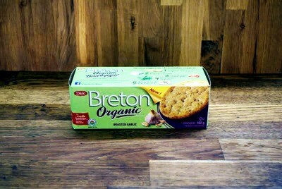 Breton - Organic Roasted Garlic Crackers