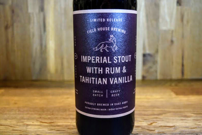 Field House Brewing - Imperial Stout with Rum & Tahitian Vanilla
