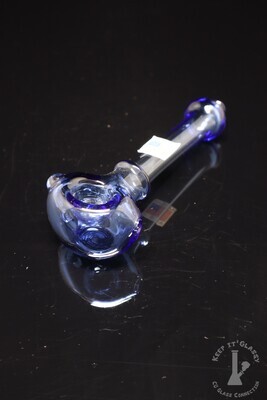 Blue spoon pipe