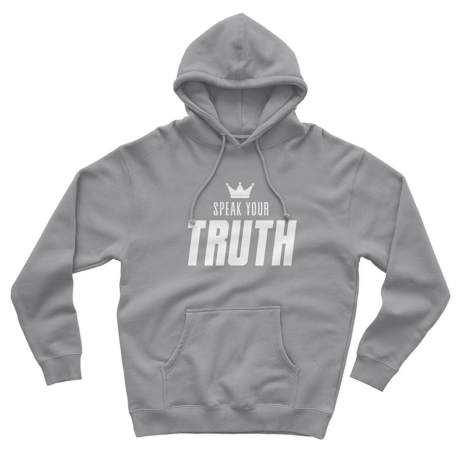 Speak Your Truth Hoodie [Grey]