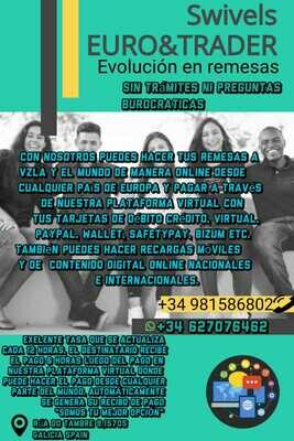 Recepción y envió de remesas
