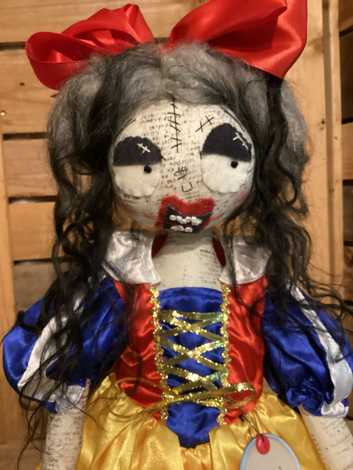 Snow White Inspired ~ OOAK ~ Creepy Snow White