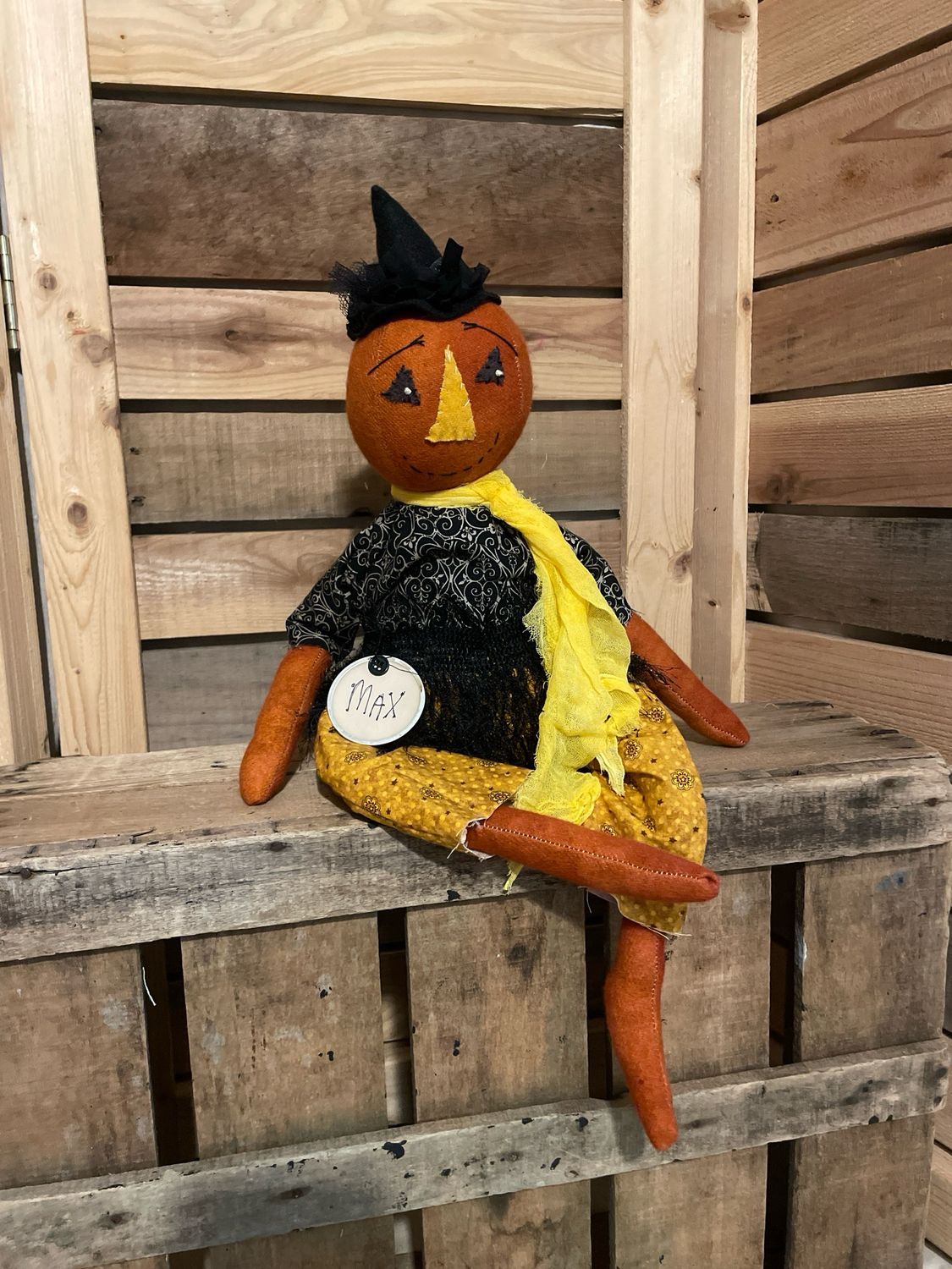 Pumpkin Doll ~ OOAK ~ Max