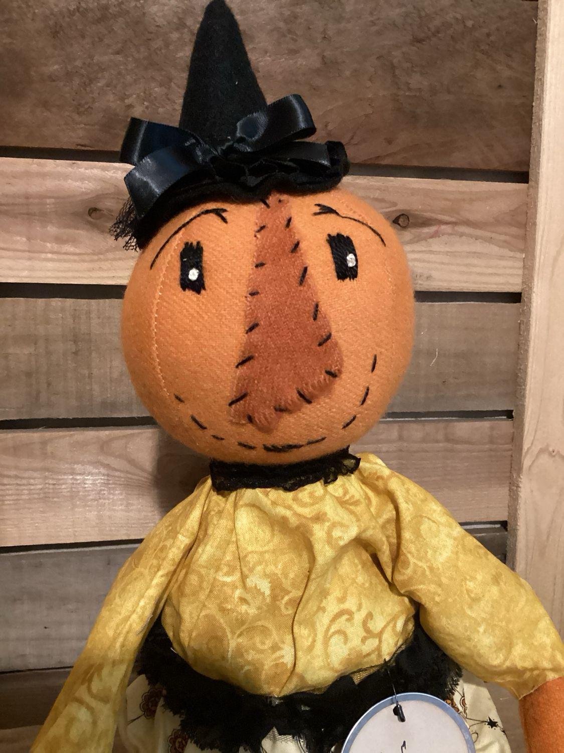 Pumpkin Doll ~ OOAK ~ Falcon Pumpkin Doll ~ OOAK ~ Falcon