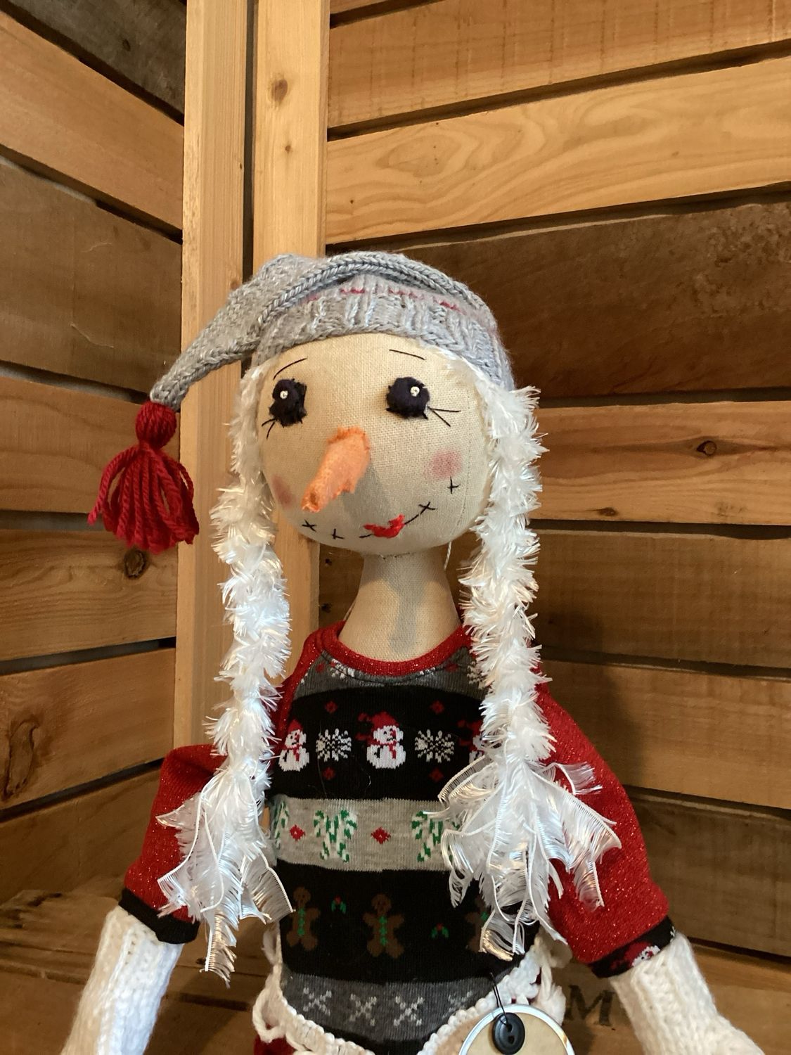 Snow Girl Doll ~ OOAK ~ Lainey