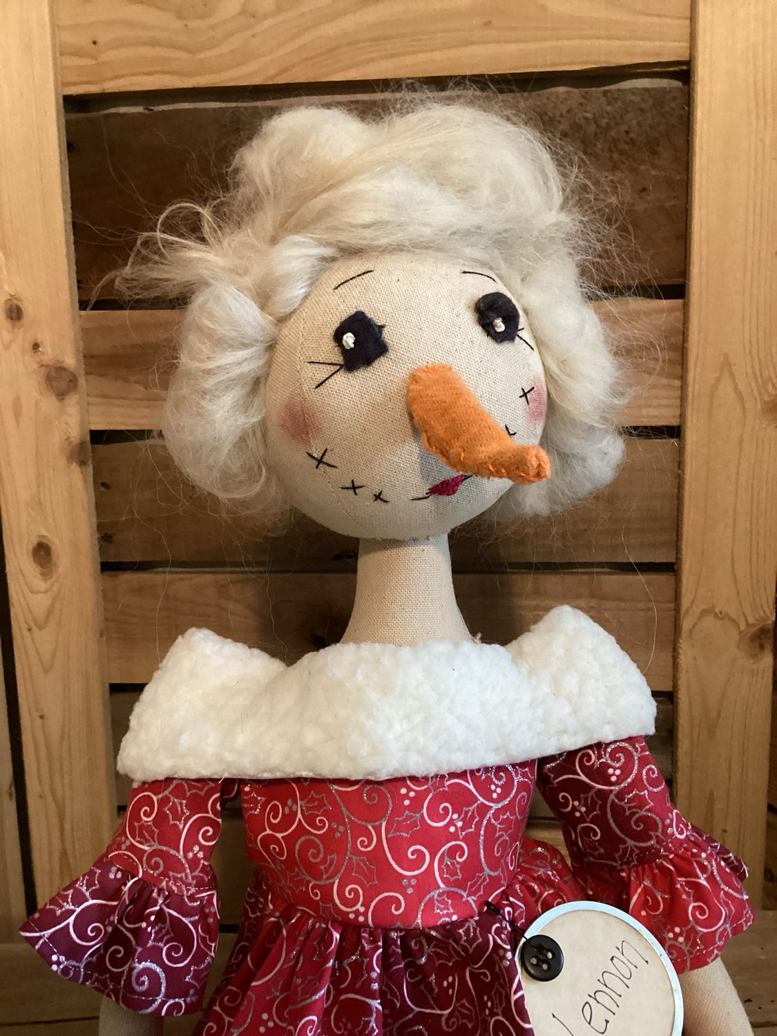 Snow Girl Doll ~ OOAK ~ Lennon