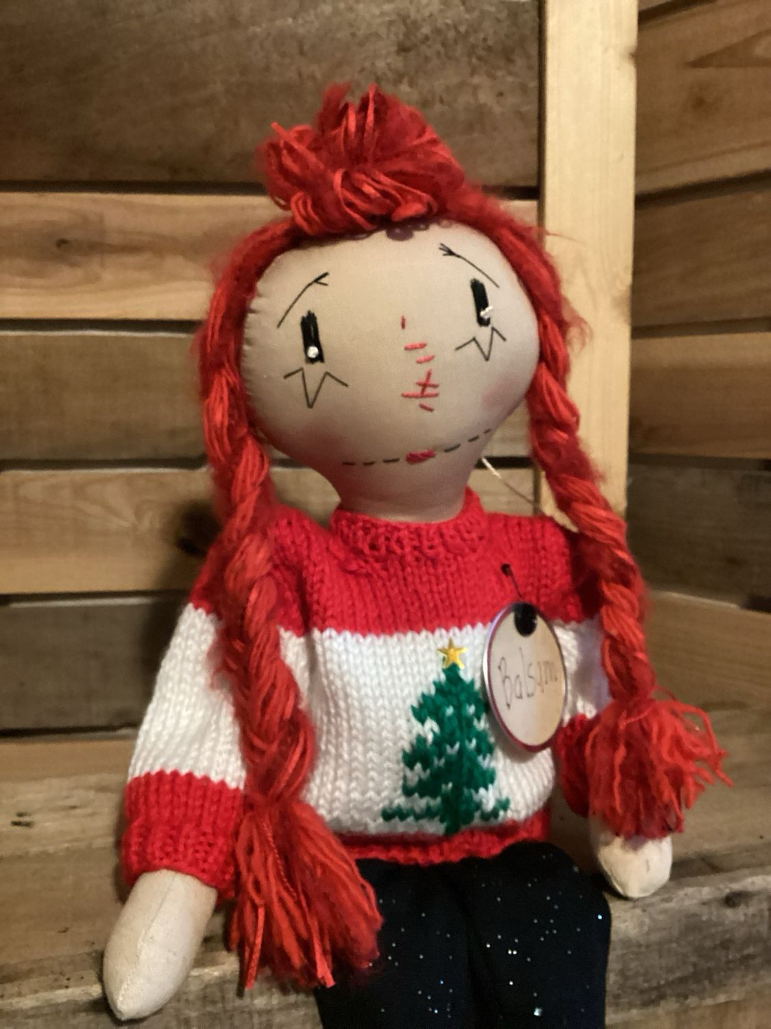 Raggedy Doll ~ OOAK ~ Balsam