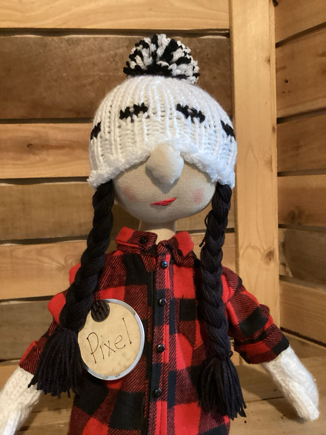 Gnome Doll ~ OOAK ~ Pixel