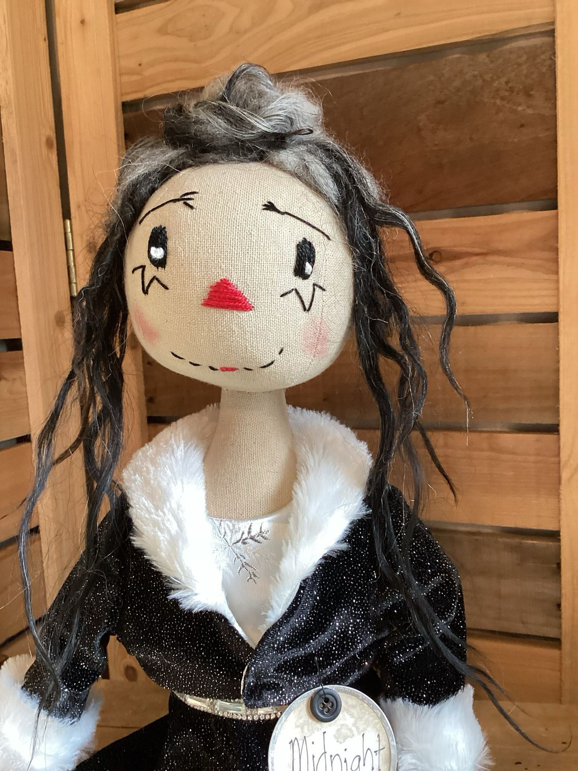 Raggedy Doll ~ OOAK ~ Midnight