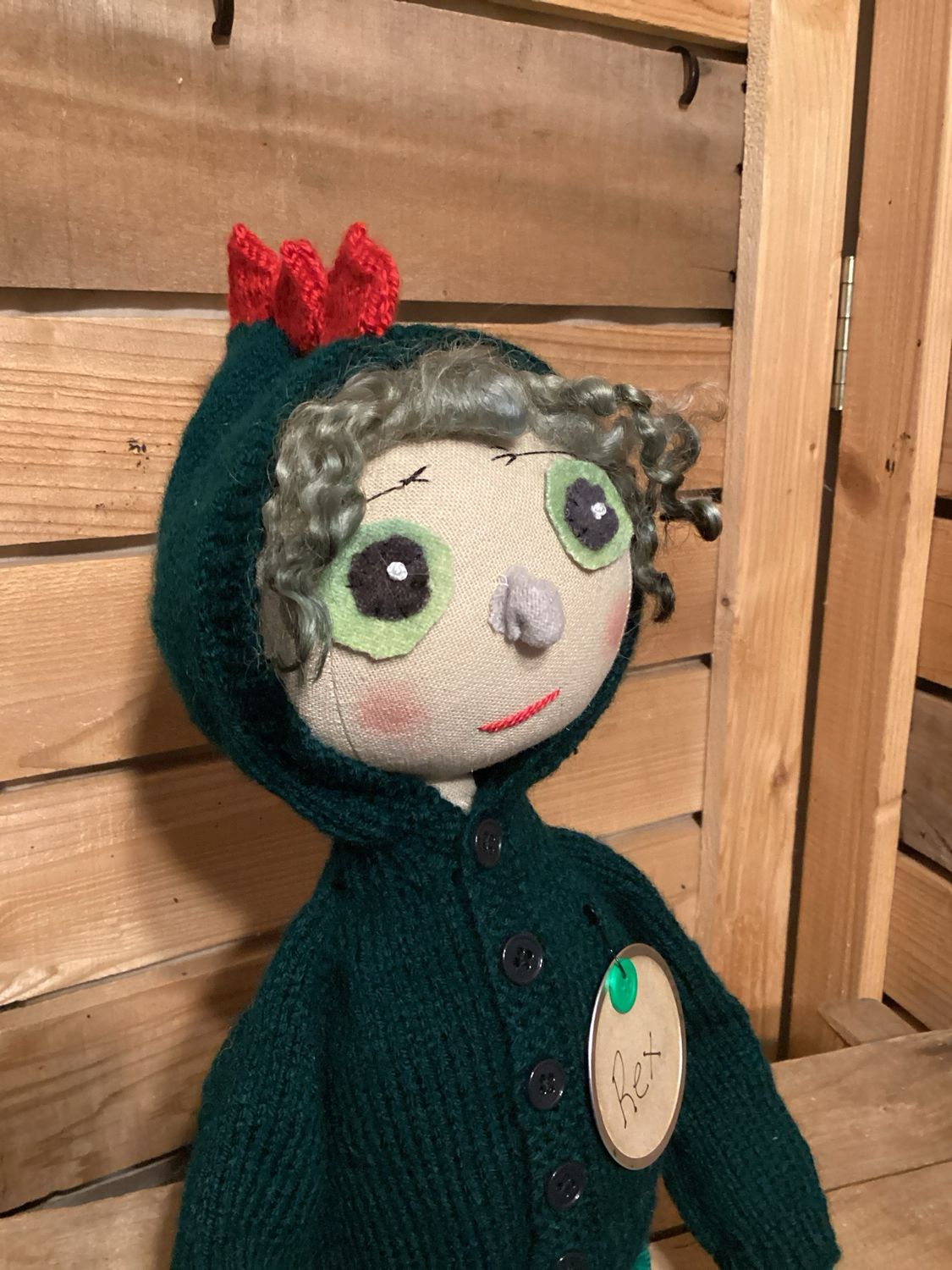 Dinosaur Doll ~ OOAK ~ Rex