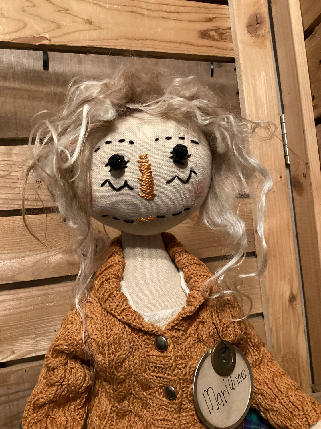 Raggedy Dolly ~ OOAK ~ MariAnne