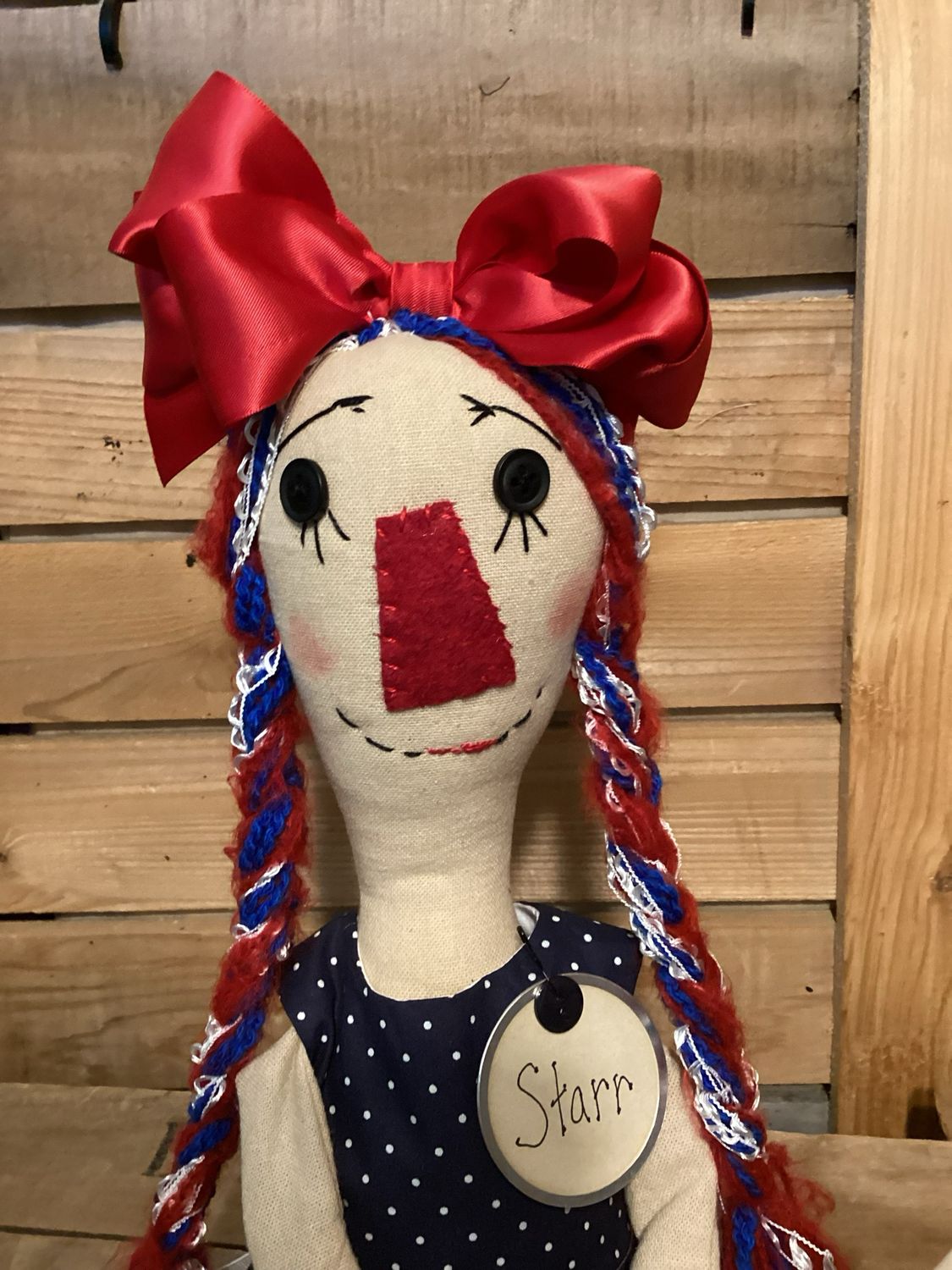 Americana Raggedy ~ OOAK ~ Starr