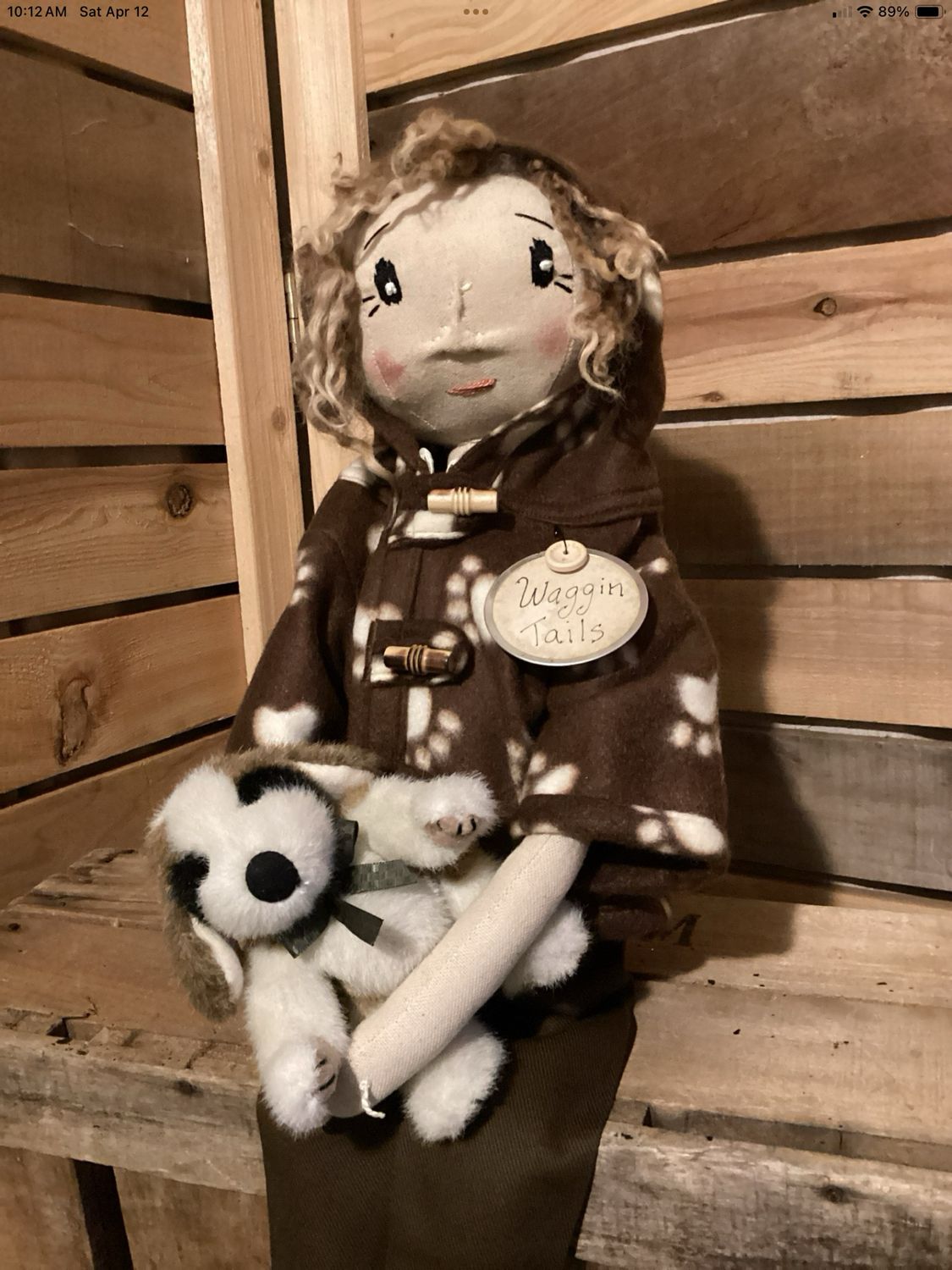 Dog Inspired Doll ~ OOAK ~ Waggin Tails