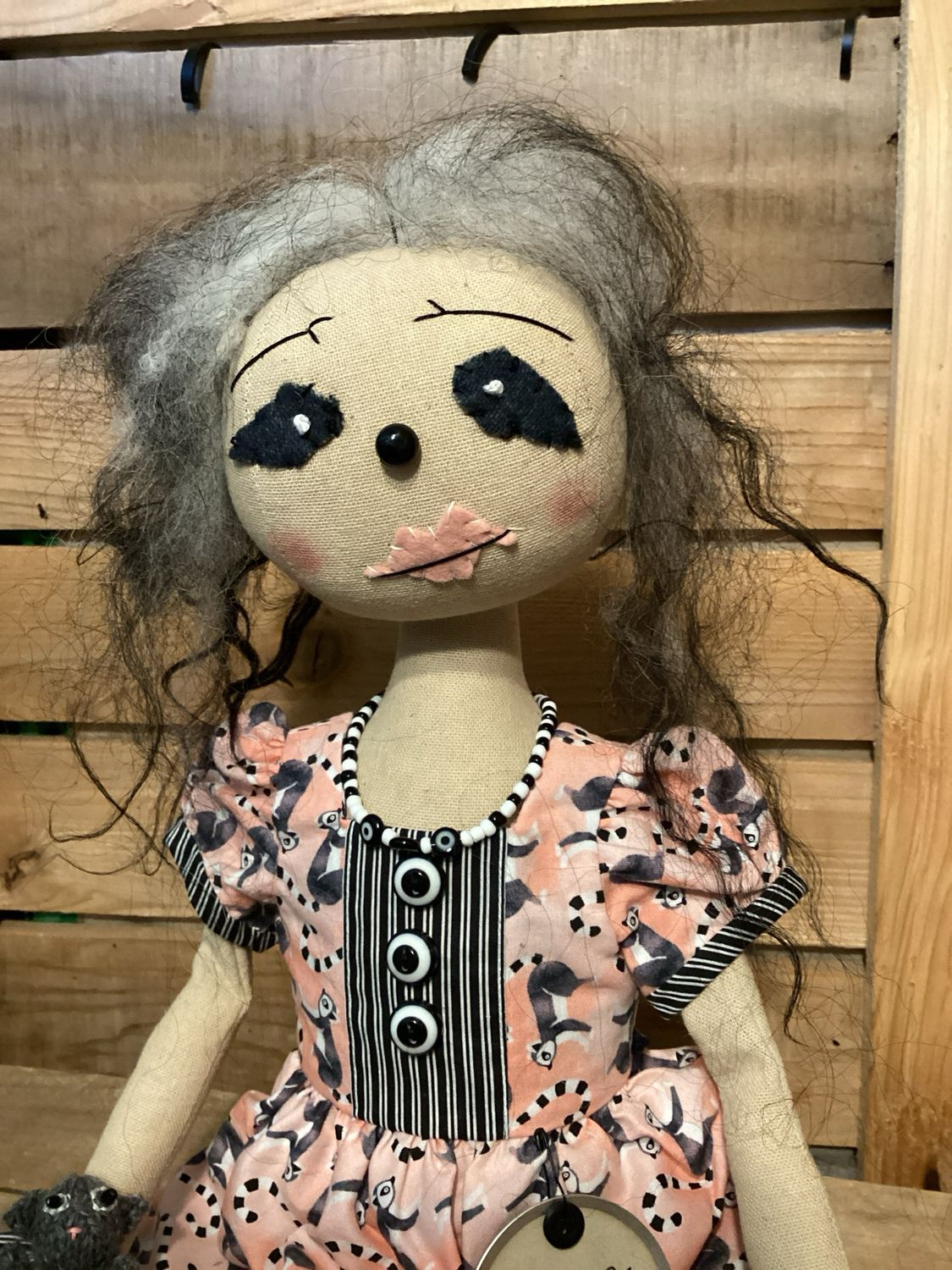 Sloth Doll ~ OOAK ~ Costa Rica