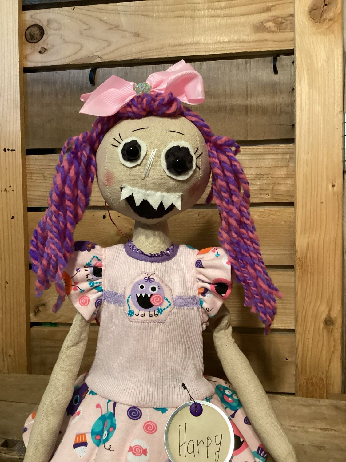 Monster Doll ~ OOAK ~ Harpy