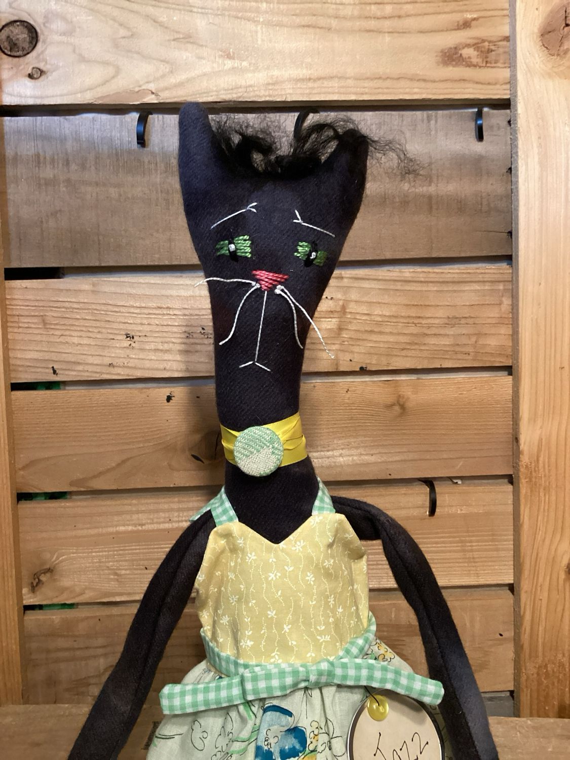 Cat Doll ~ Hand Dyed Wool ~ OOAK ~ Jazz