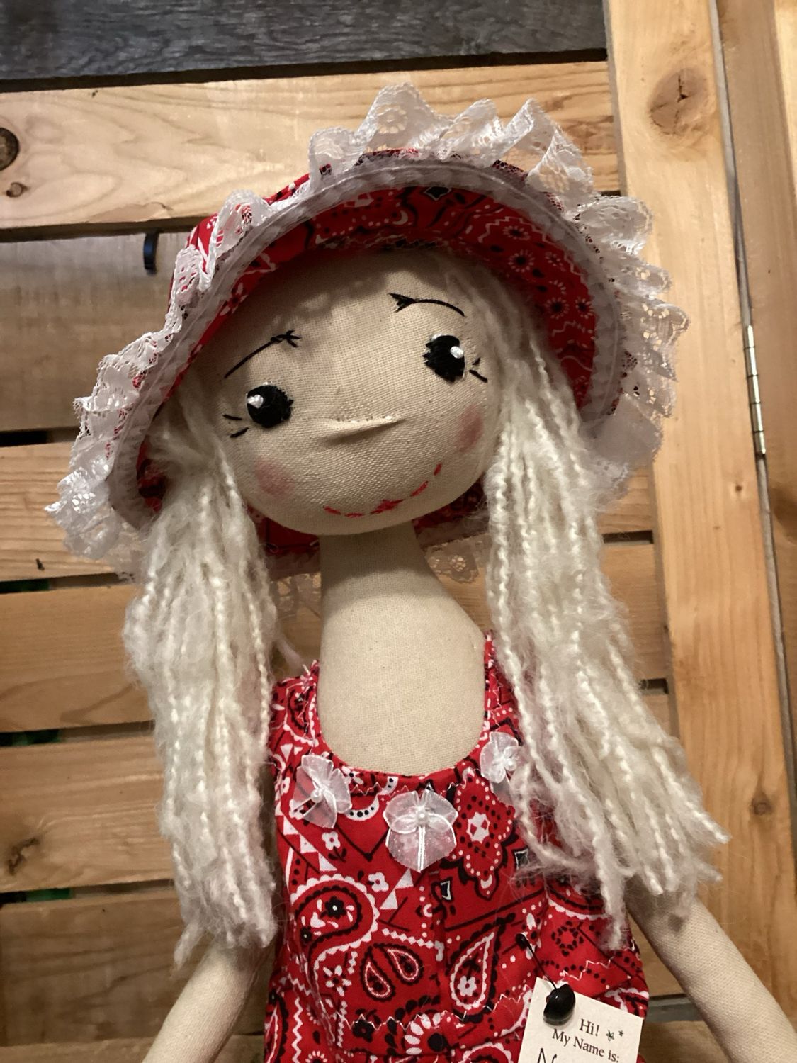 Bandana Inspired Doll ~ OOAK ~ Nancy