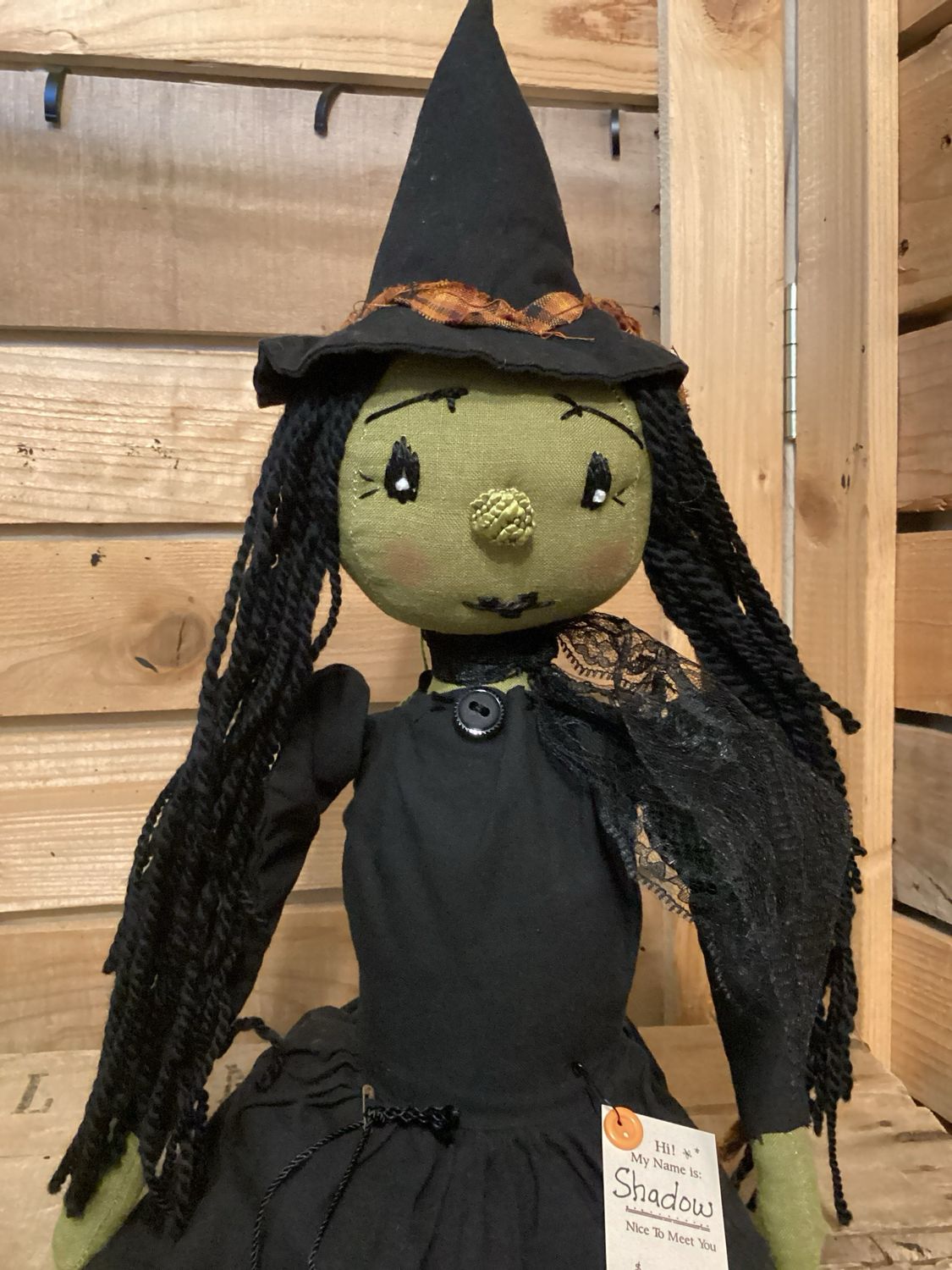 Witch Doll ~ OOAK ~ Shadow