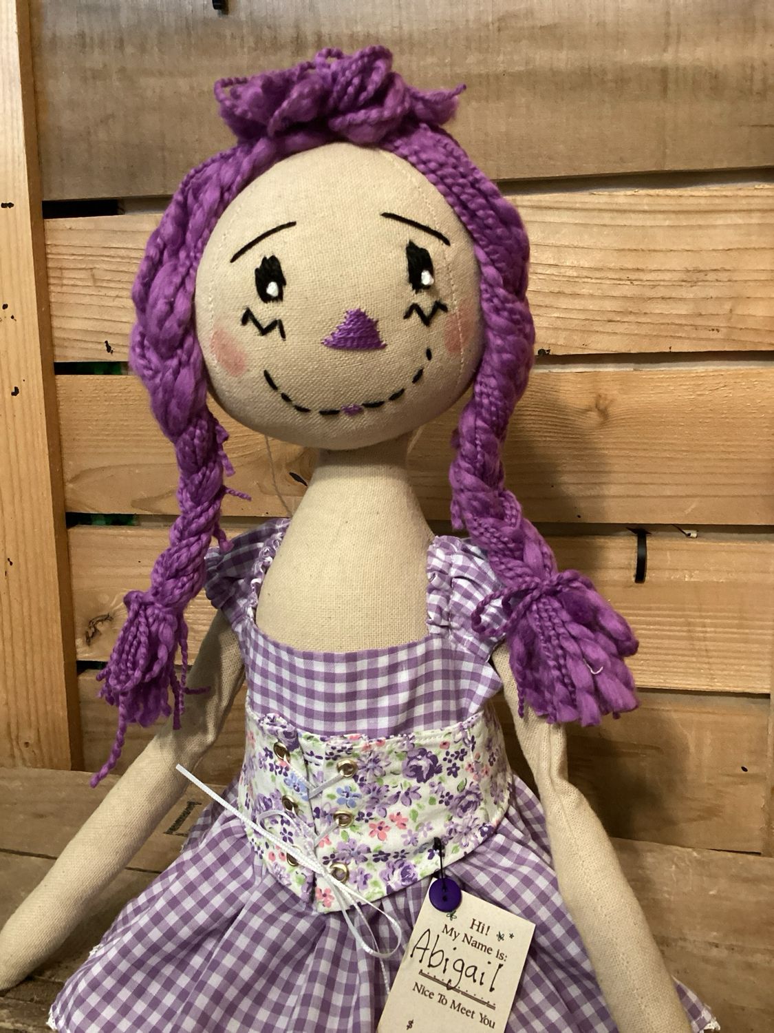 Raggedy Doll ~ OOAK ~ Abigail