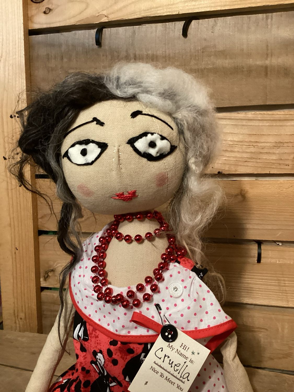 Disney Inspired Doll ~ OOAK ~ Cruella