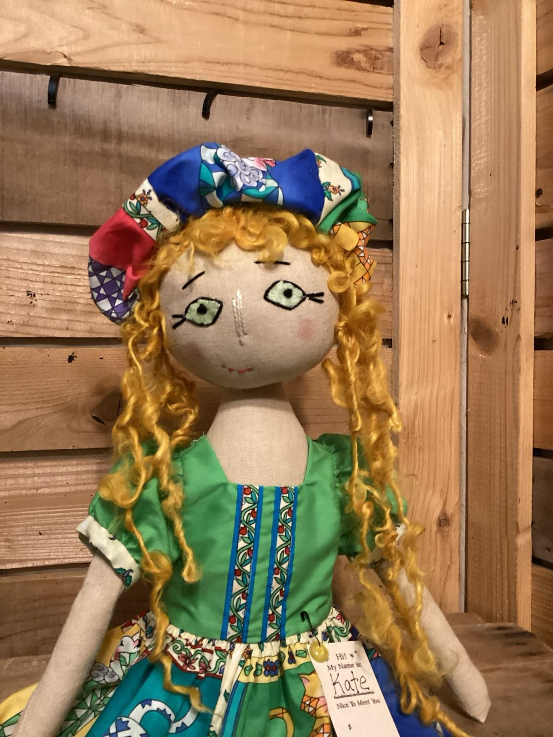 Quilters Inspired Doll ~ OOAK ~ Kate
