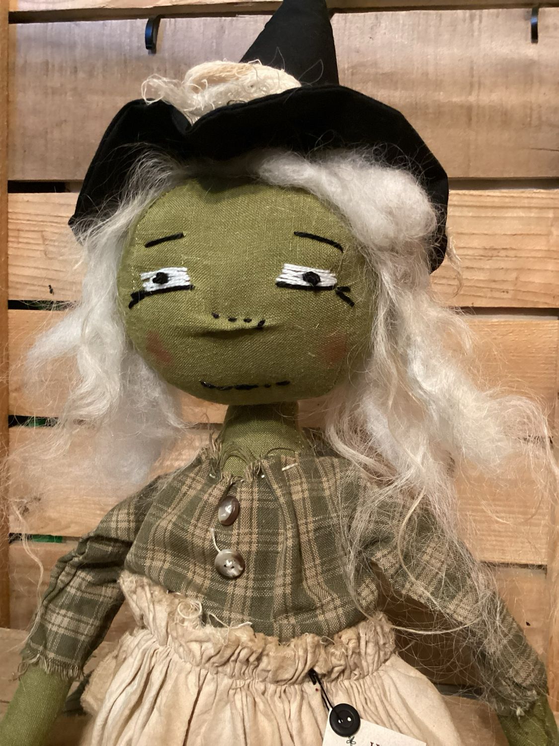 Just Listed ! Primitive Witch Doll ~ OOAK ~ Hazel