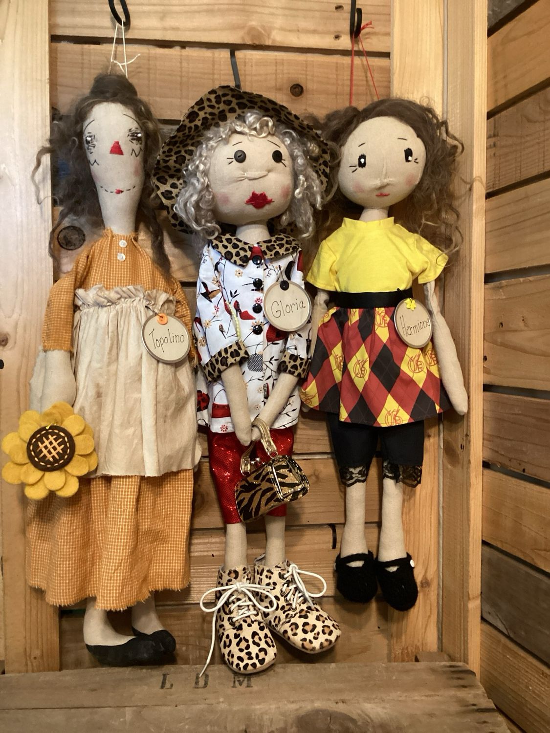 BFFs ~ Set of 3 Dolls ~ Topolino ~ Hermione ~ Gloria