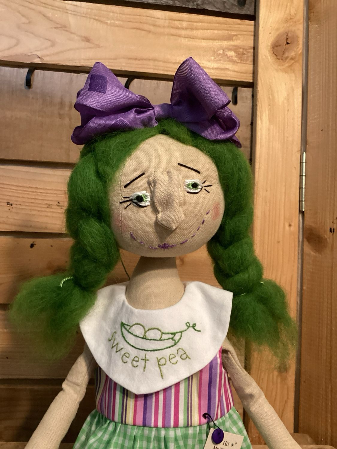 Just Listed ! Adorable Doll ~ OOAK ~ Sweet Pea