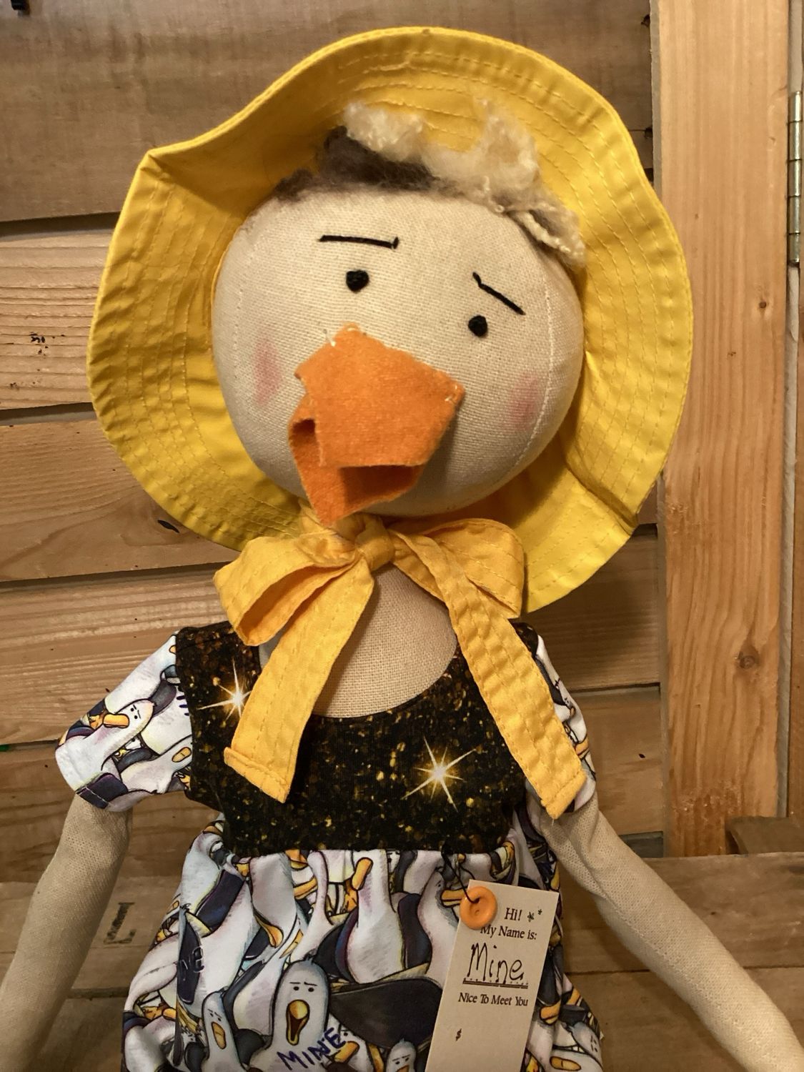 Humorous Seagull Doll ~ OOAK ~ Mine