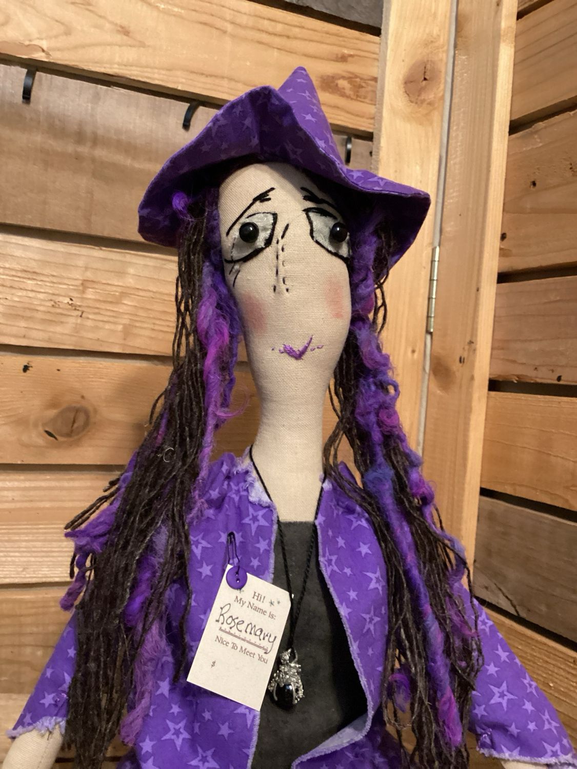 Just Listed ! Wizard Doll ~ OOAK ~ Rosemary