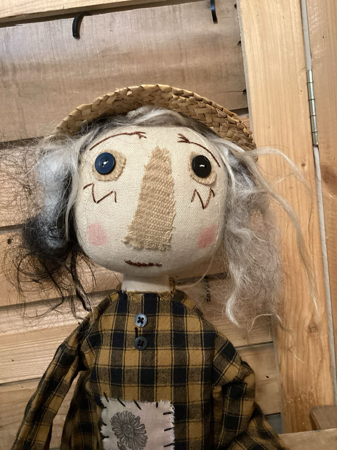 Primitive Raggedy Doll ~ OOAK ~ Darla