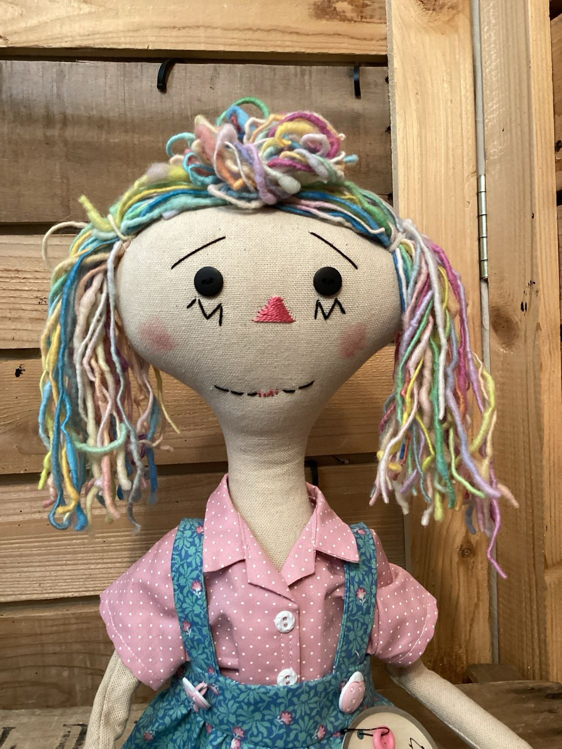Raggedy Doll ~ OOAK ~ EllieAnn