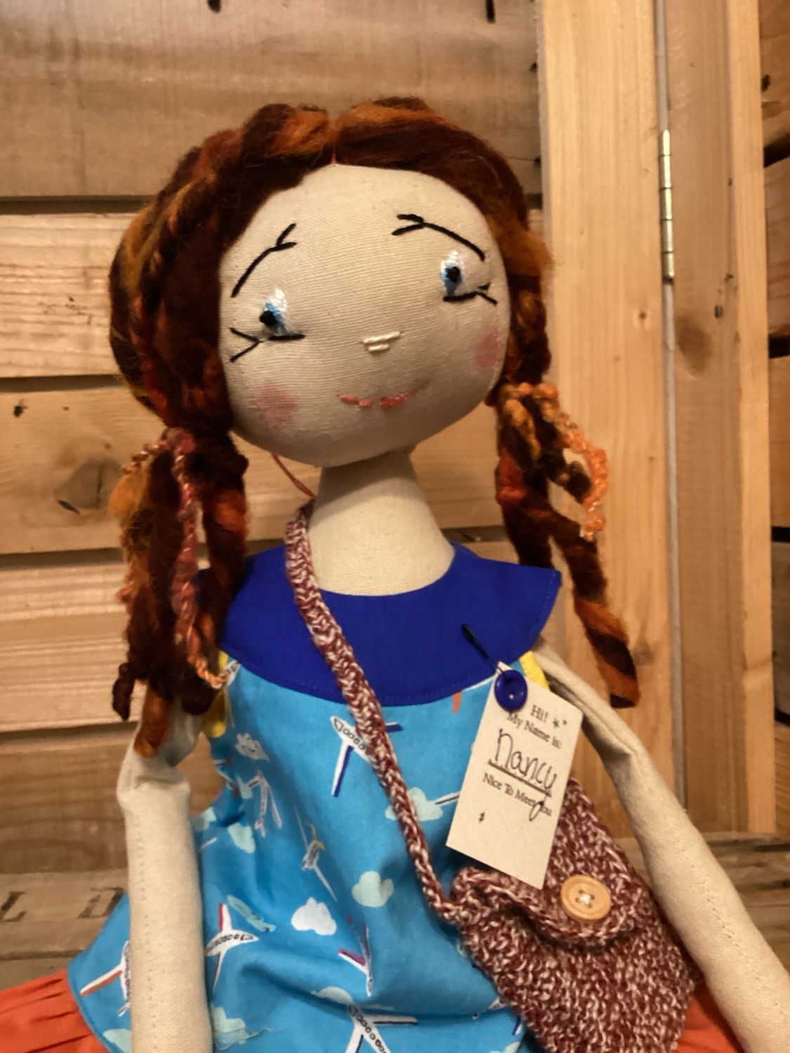 Just Listed ! Avid Traveler Doll ~ OOAK ~ Nancy