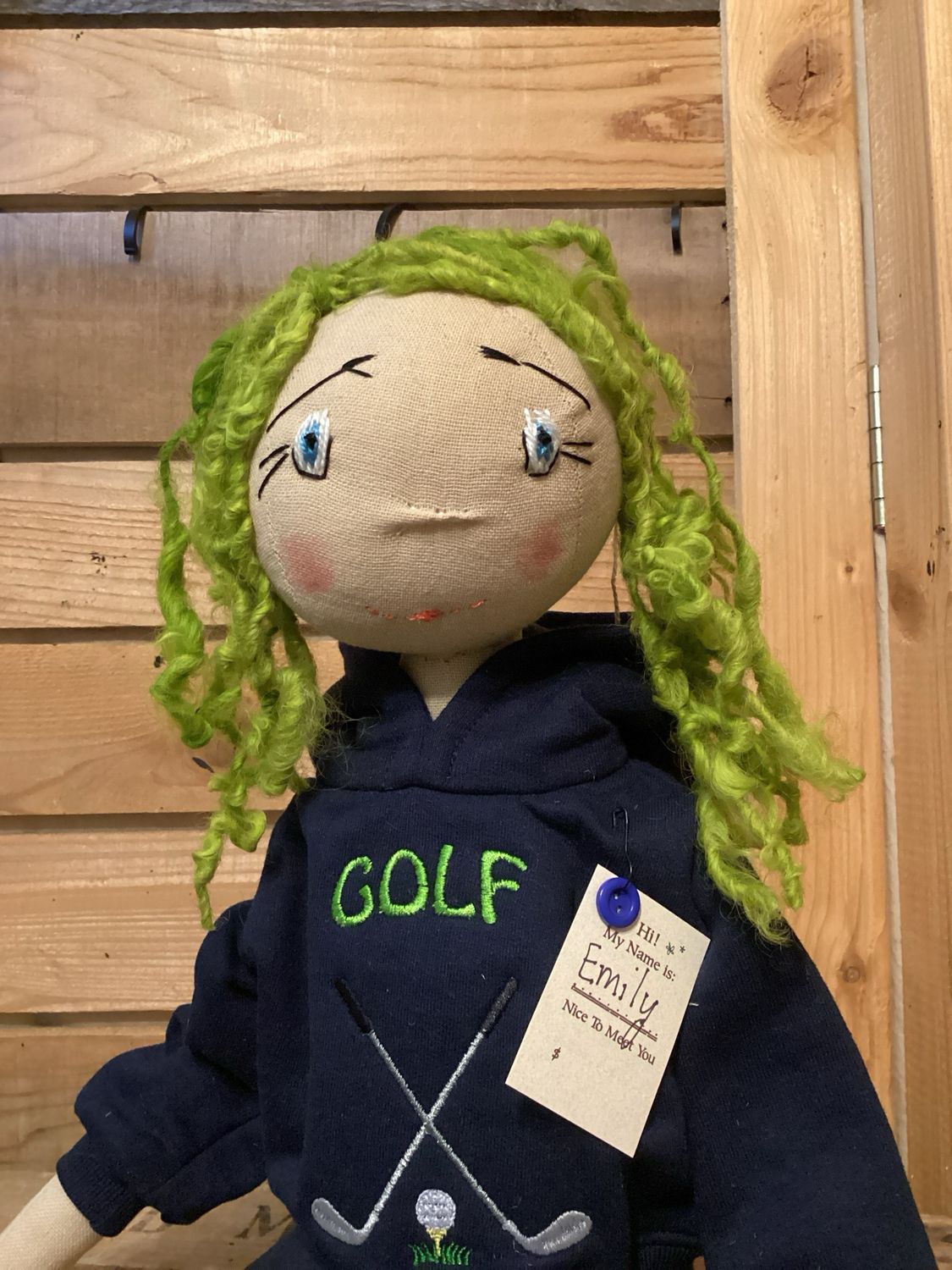 Golf Inspired Doll ~ OOAK ~ Emily