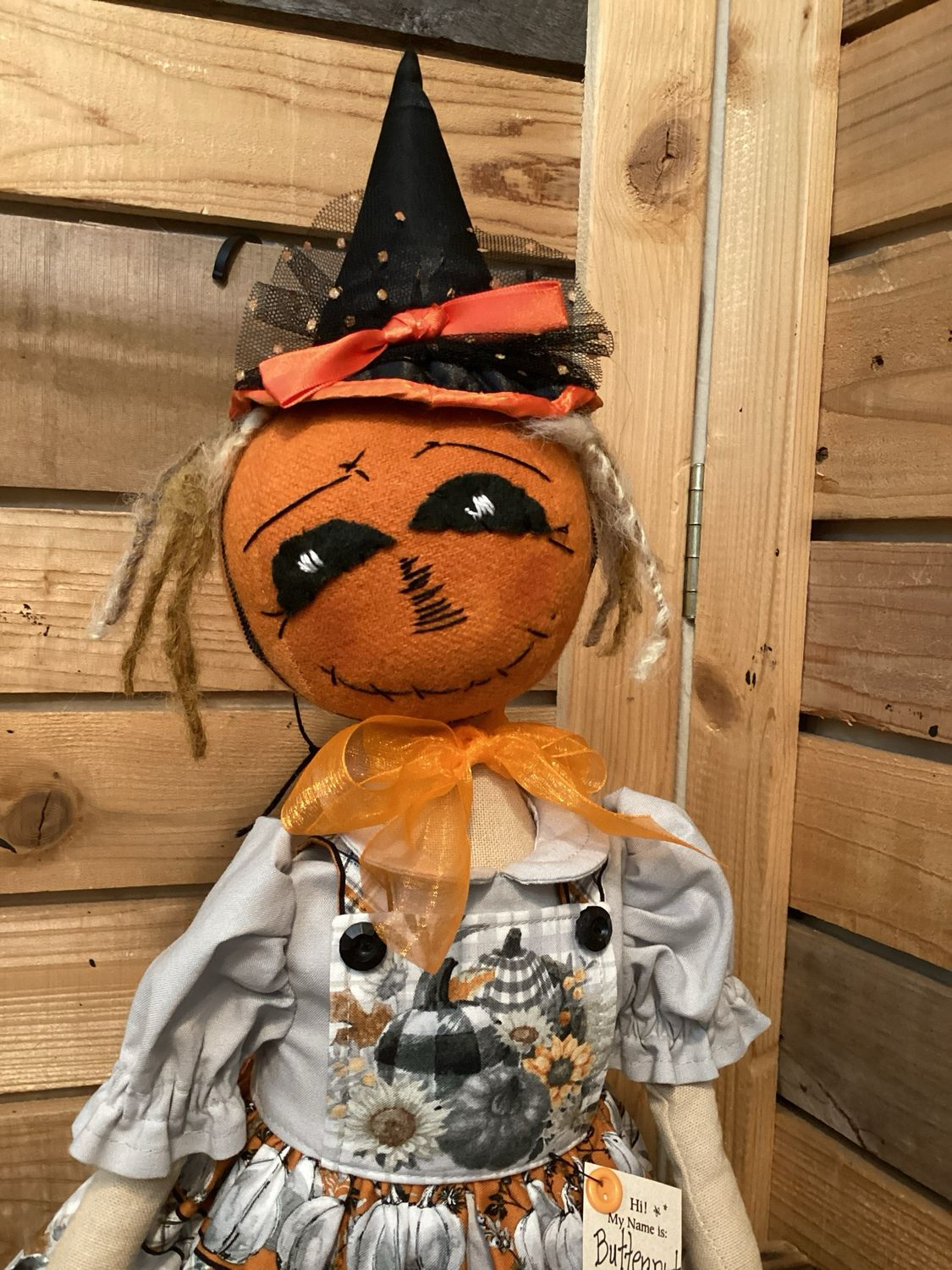 Pumpkin Inspired Doll ~ OOAK ~ Butternut